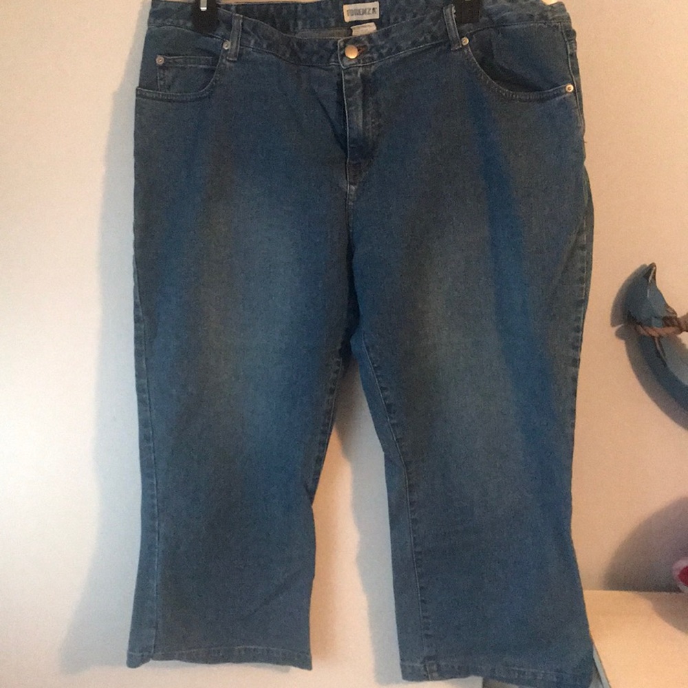 Forenza, size 20 denim capris